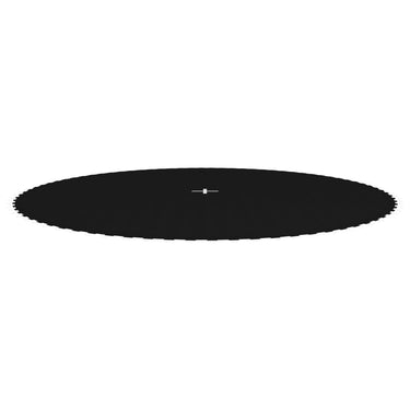 Vidaxl springmat voor 14 feet 4,27 m ronde trampoline stof zwart