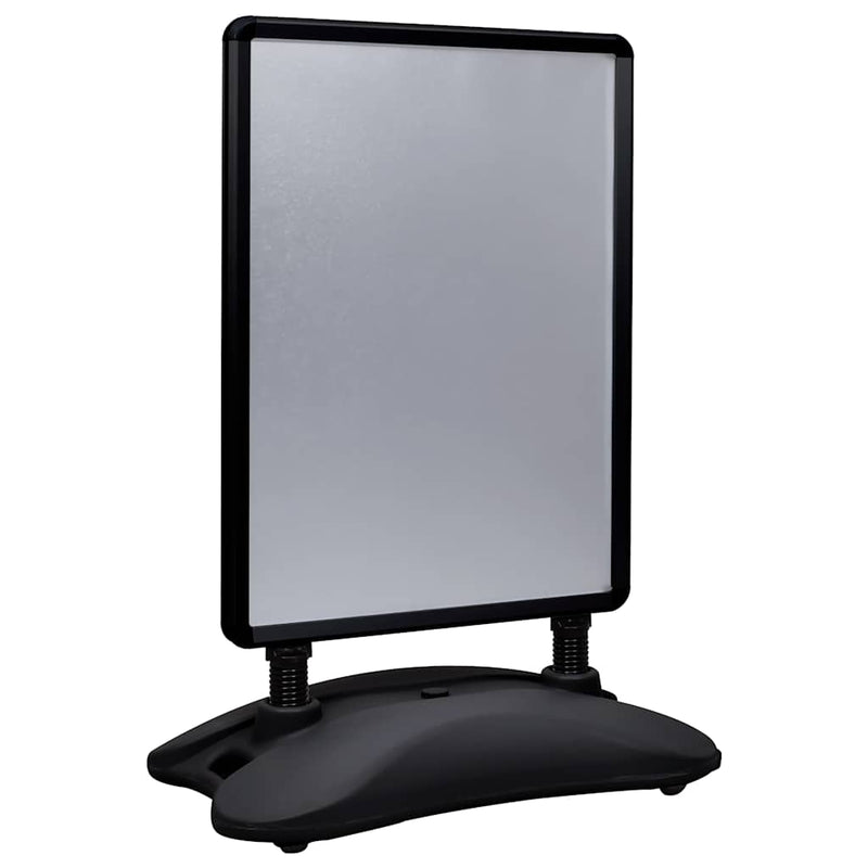 Load image into Gallery viewer, Vidaxl posterstandaard a1 wateranker aluminiumlegering zwart
