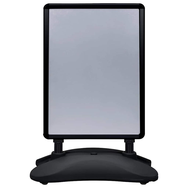 Load image into Gallery viewer, Vidaxl posterstandaard a1 wateranker aluminiumlegering zwart
