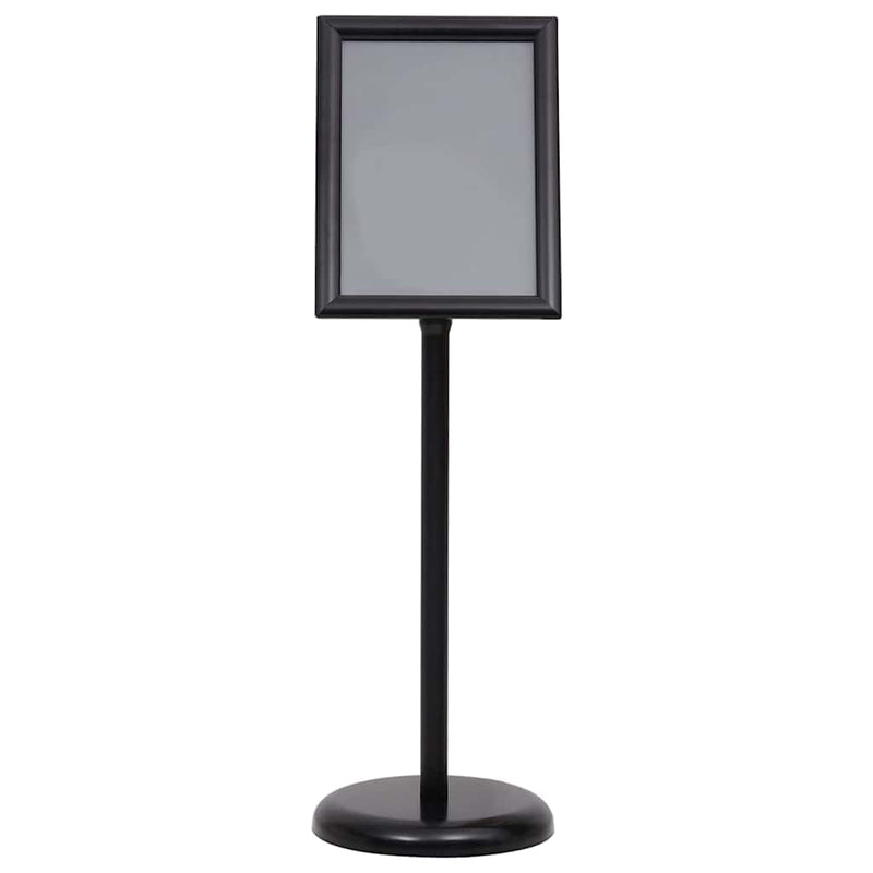 Load image into Gallery viewer, Vidaxl posterstandaard a4 aluminiumlegering zwart
