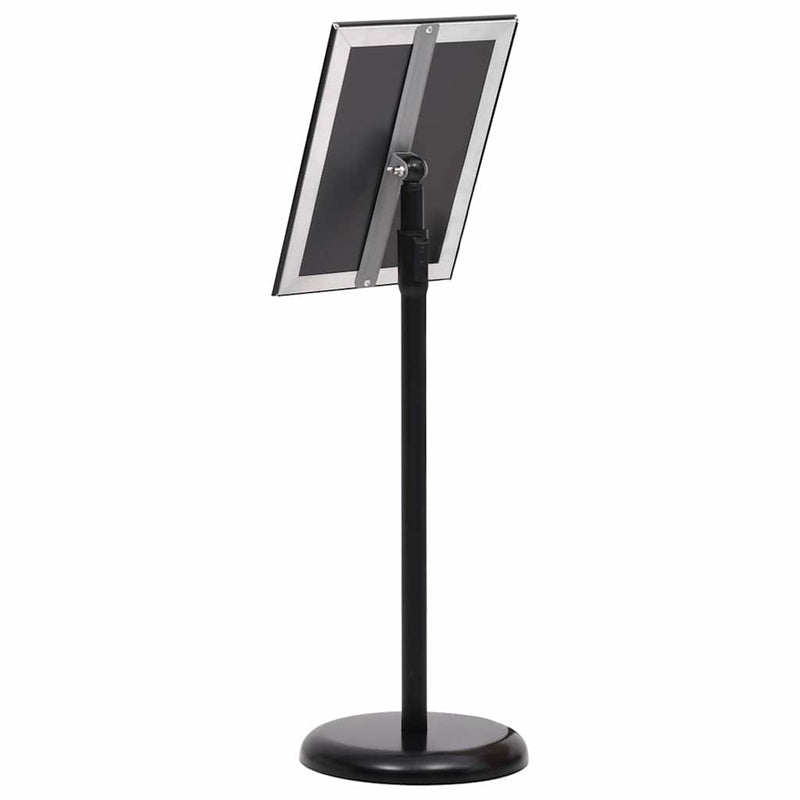 Load image into Gallery viewer, Vidaxl posterstandaard a4 aluminiumlegering zwart
