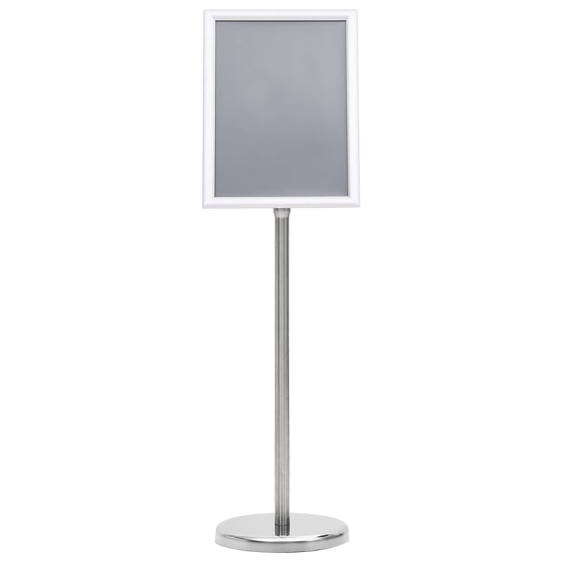 Load image into Gallery viewer, Vidaxl posterstandaard a4 aluminiumlegering zilverkleurig
