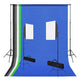 Vidaxl fotostudioset met softboxlampen en achtergronden
