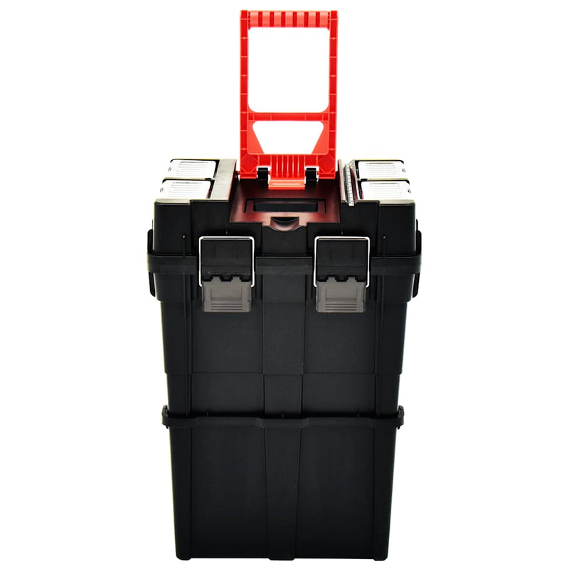 Load image into Gallery viewer, Vidaxl gereedschapstrolley met handvat 45x36x90 cm
