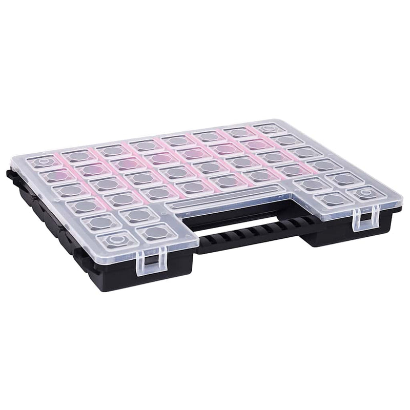Load image into Gallery viewer, Vidaxl assortimentsdozen 5 st met verdelers 385x283x50 mm kunststof
