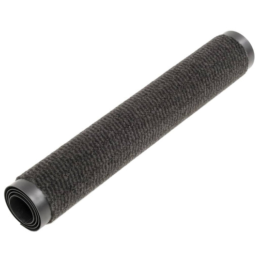 Vidaxl droogloopmatten 2 st rechthoekig getuft 60x90 cm zwart