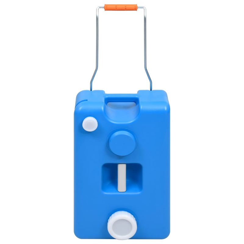 Load image into Gallery viewer, Vidaxl watertank op wielen 25 l blauw
