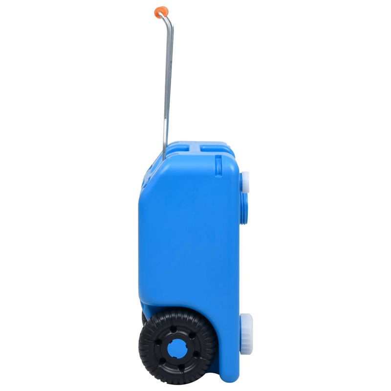 Load image into Gallery viewer, Vidaxl watertank op wielen 25 l blauw
