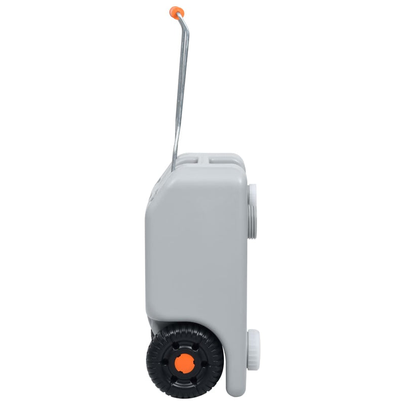 Load image into Gallery viewer, Vidaxl watertank op wielen 25 l grijs
