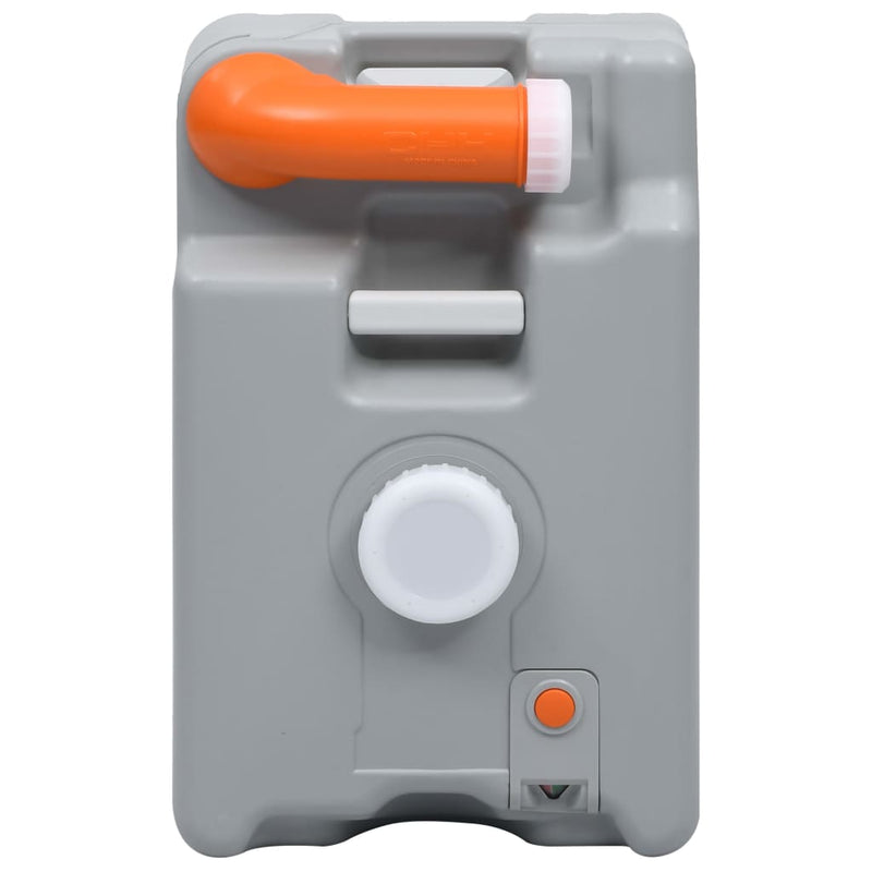 Load image into Gallery viewer, Vidaxl watertank op wielen 25 l grijs
