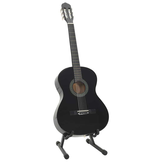 Vidaxl 12-delige gitaarset klassiek beginner 4 4 39 zwart