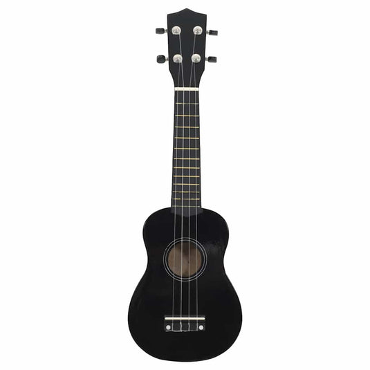 Vidaxl ukuleleset met tas voor kinderen sopraan 21'' zwart