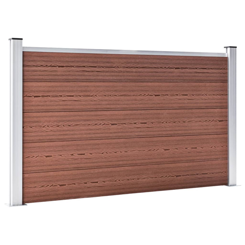 Load image into Gallery viewer, VidaXL Schutting 353x106 cm HKC bruin
