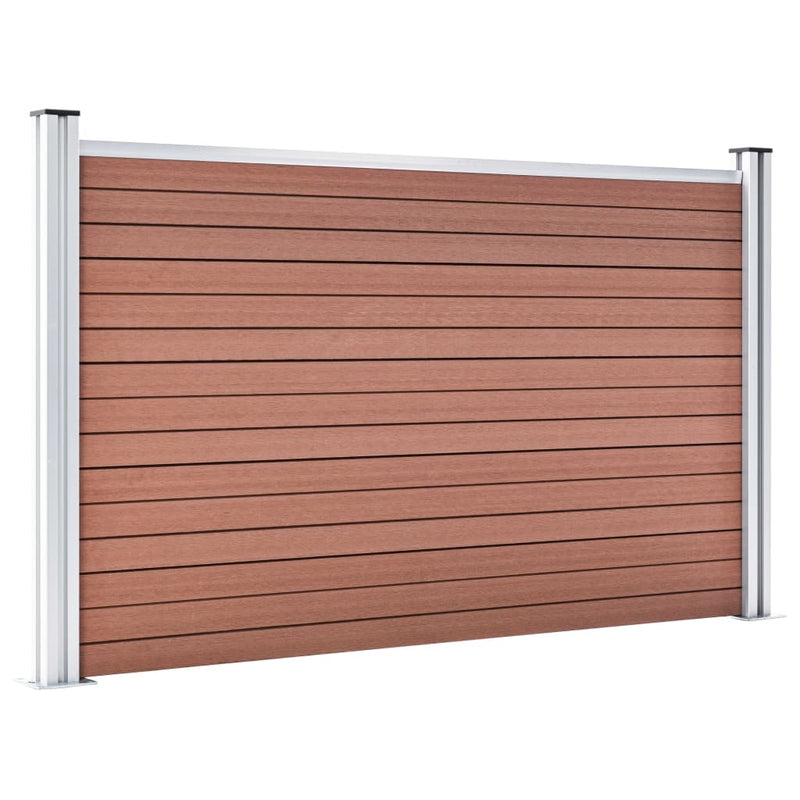 Load image into Gallery viewer, VidaXL Schutting 699x106 cm HKC bruin

