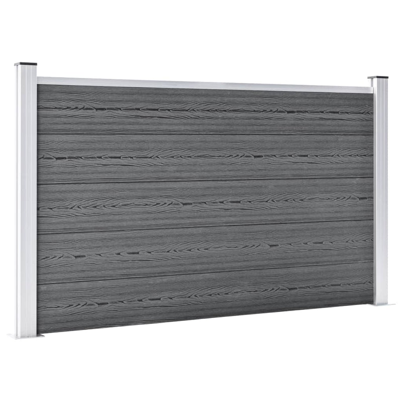 Load image into Gallery viewer, VidaXL Schutting 353x106 cm HKC grijs

