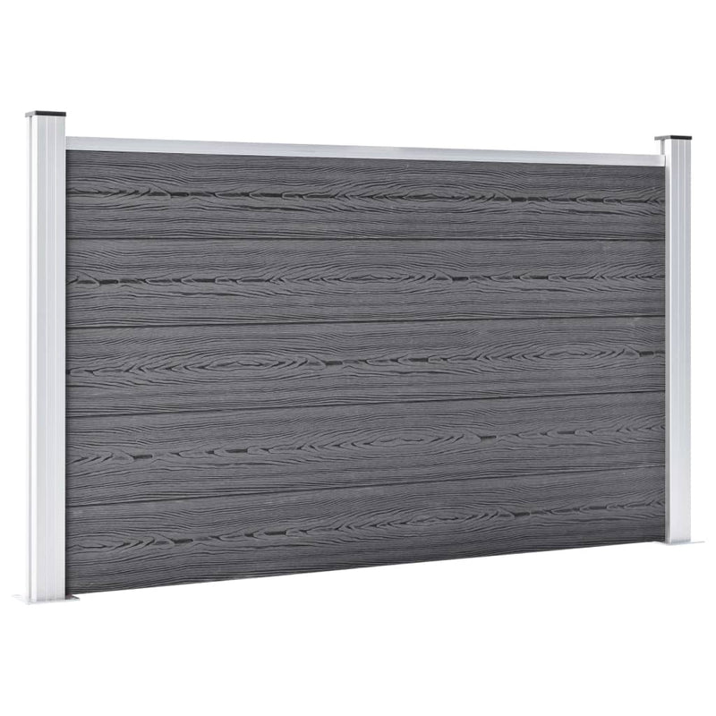 Load image into Gallery viewer, VidaXL Schutting 526x106 cm HKC grijs
