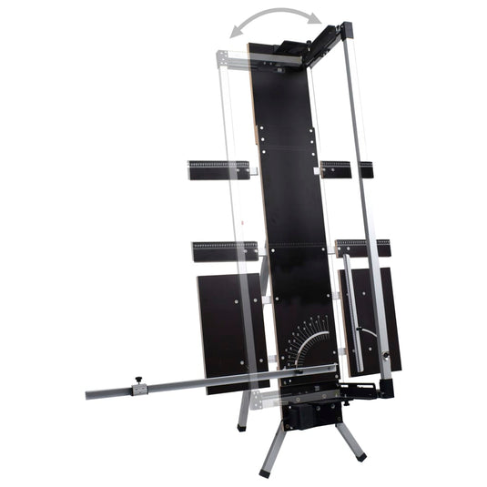 Vidaxl schuimsnijder met aluminium poten 200 w