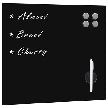 Vidaxl magneetbord wandmontage 50x50 cm glas