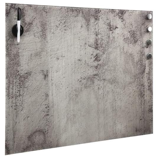 VidaXL Magneetbord wandmontage 50x50 cm glas