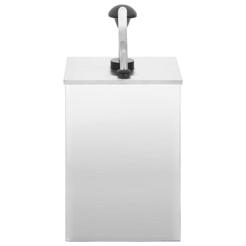 Load image into Gallery viewer, Vidaxl sausdispenser 3,5 l roestvrij staal
