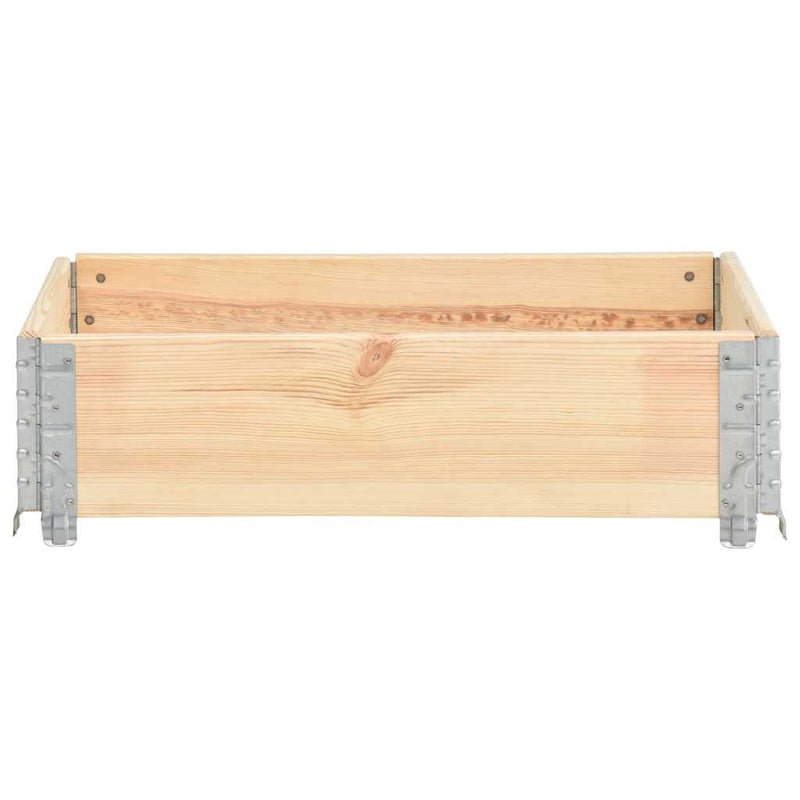 Load image into Gallery viewer, Vidaxl palletopzetrand 60x80 cm massief grenenhout
