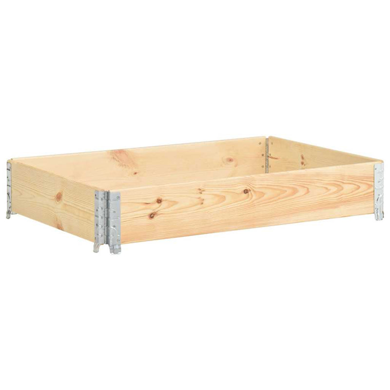 Load image into Gallery viewer, Vidaxl palletopzetrand 80x120 cm massief grenenhout
