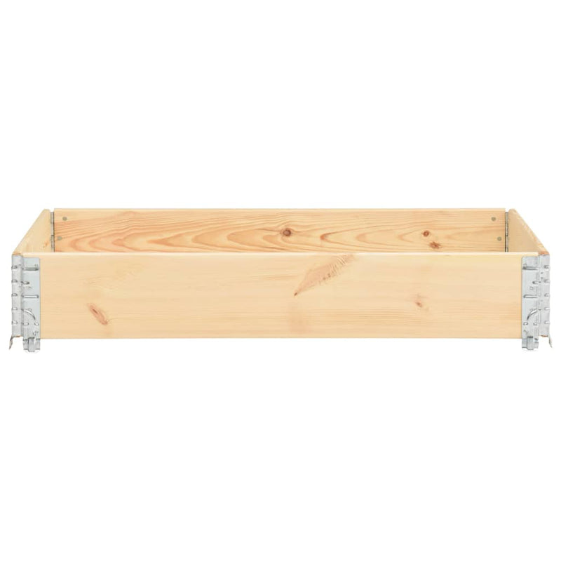 Load image into Gallery viewer, Vidaxl palletopzetrand 80x120 cm massief grenenhout
