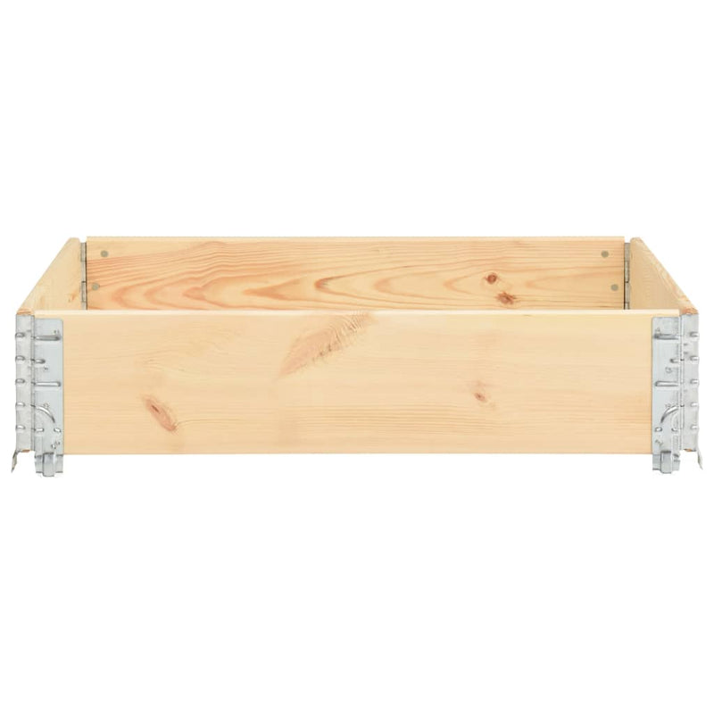 Load image into Gallery viewer, Vidaxl palletopzetrand 100x100 cm massief grenenhout
