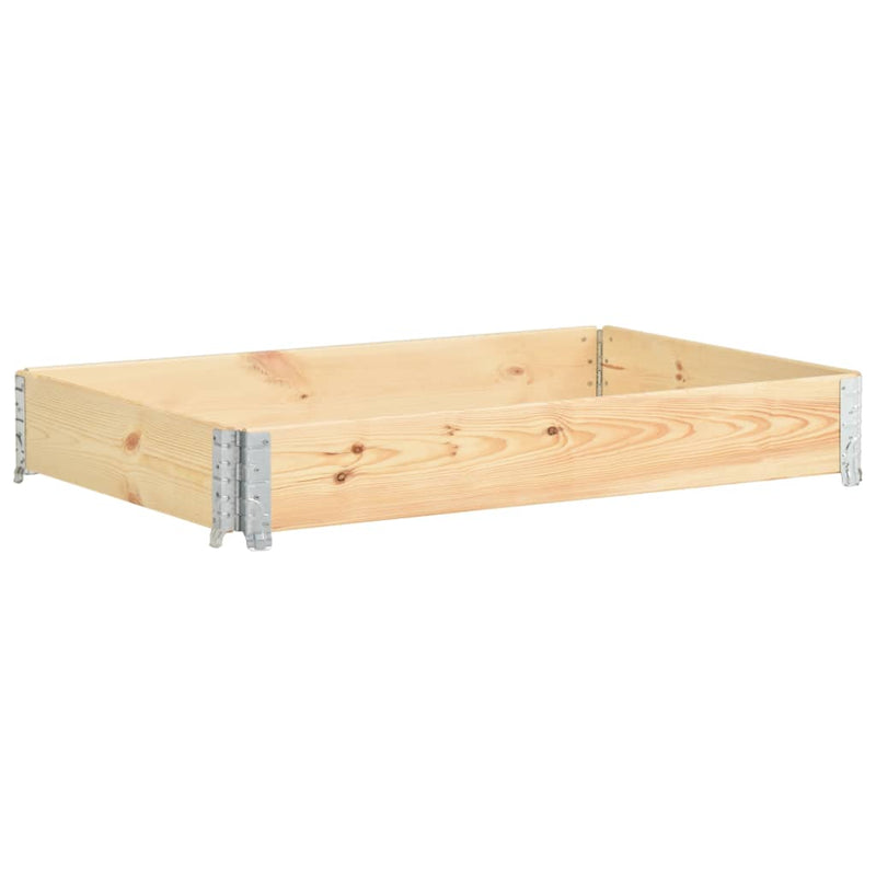 Load image into Gallery viewer, Vidaxl palletopzetrand 100x150 cm massief grenenhout

