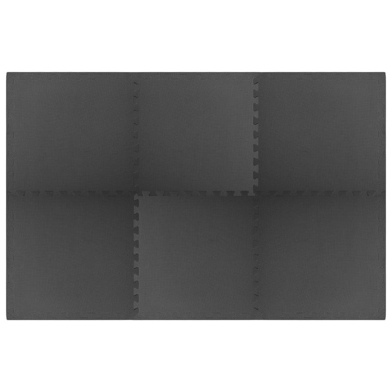 Load image into Gallery viewer, Vidaxl vloermatten 6 st 2,16 ㎡ eva-schuim zwart
