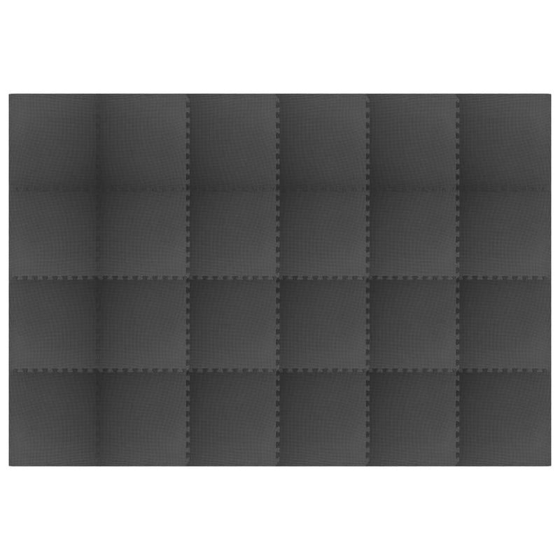 Load image into Gallery viewer, Vidaxl vloermatten 24 st 8,64 ㎡ eva-schuim zwart
