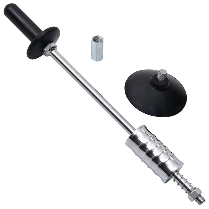 Load image into Gallery viewer, Vidaxl schuifhamer met zuignap 59 cm koolstofstaal

