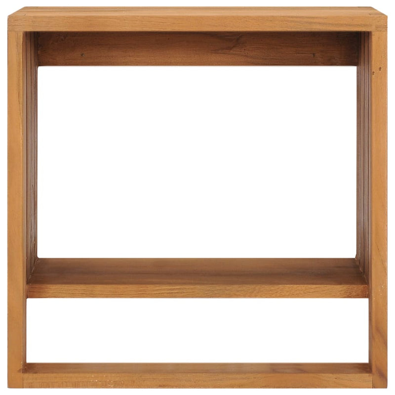 Load image into Gallery viewer, Vidaxl handdoekenrek wandmontage 35x20x35 cm massief teakhout
