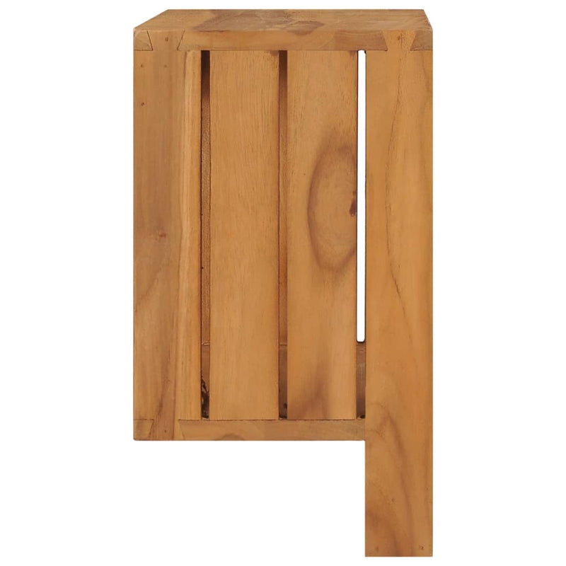 Load image into Gallery viewer, Vidaxl handdoekenrek wandmontage 35x20x35 cm massief teakhout
