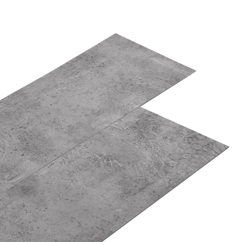 Load image into Gallery viewer, Vidaxl vloerplanken niet-zelfklevend 5,26 m² 2 mm pvc cementbruin
