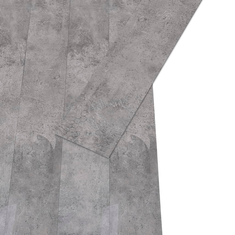 Load image into Gallery viewer, Vidaxl vloerplanken niet-zelfklevend 5,26 m² 2 mm pvc cementbruin
