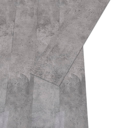 Vidaxl vloerplanken niet-zelfklevend 5,26 m² 2 mm pvc cementbruin