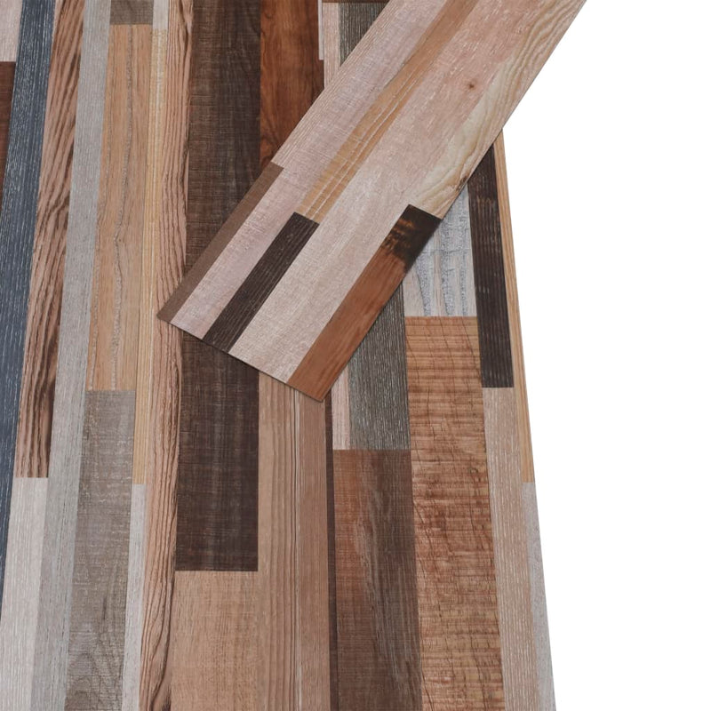 Load image into Gallery viewer, Vidaxl vloerplanken niet-zelfklevend 5,26 m² 2 mm pvc meerkleurig
