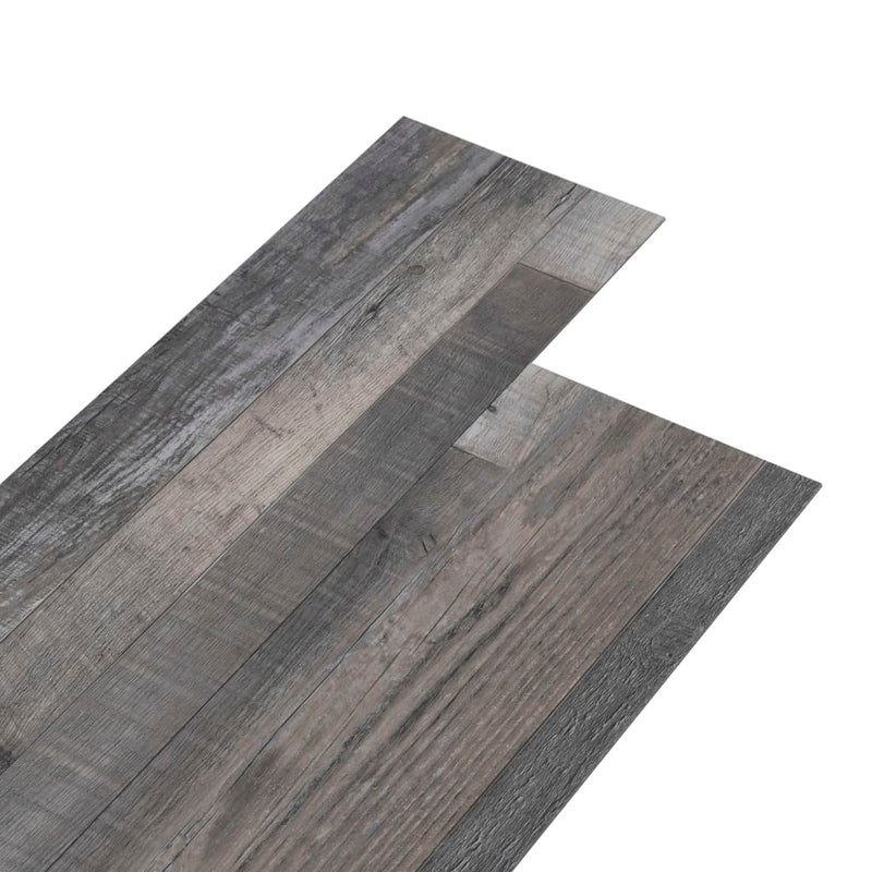Load image into Gallery viewer, Vidaxl vloerplanken zelfklevend 4,46 m² 3 mm pvc industrieel houtkleur
