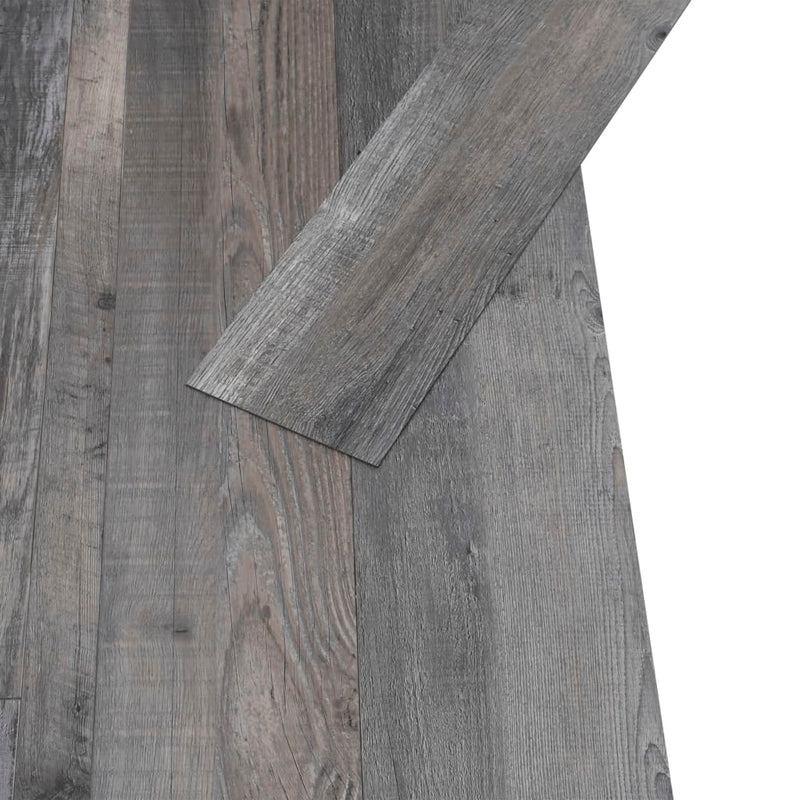 Load image into Gallery viewer, Vidaxl vloerplanken zelfklevend 4,46 m² 3 mm pvc industrieel houtkleur
