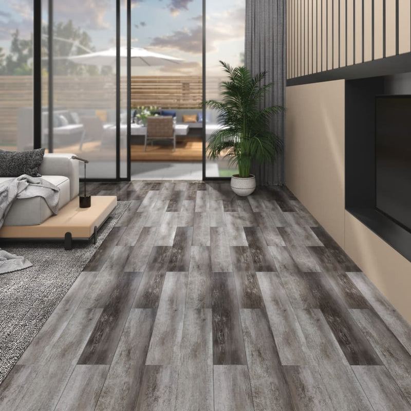 Load image into Gallery viewer, Vidaxl vloerplanken niet-zelfklevend 4,46 m² 3 mm pvc gestreept hout
