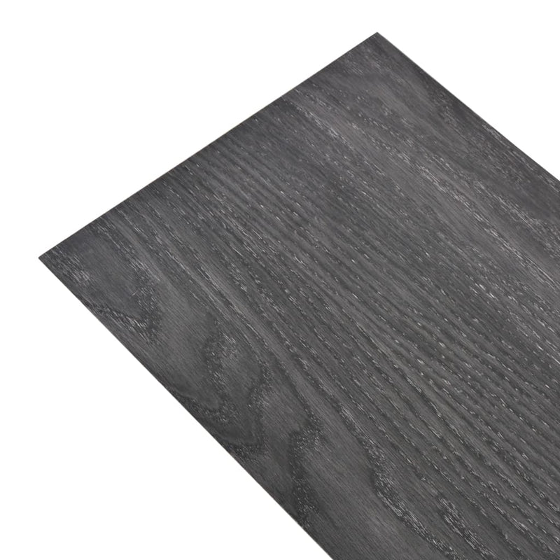 Load image into Gallery viewer, VidaXL Vloerplanken niet-zelfklevend 4,46 m² 3 mm PVC zwart
