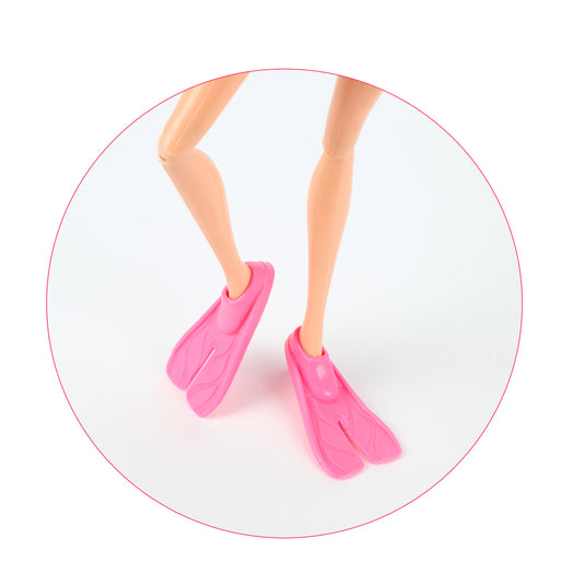 Lauren deluxe tienerpop duikster met glitter dolfijn