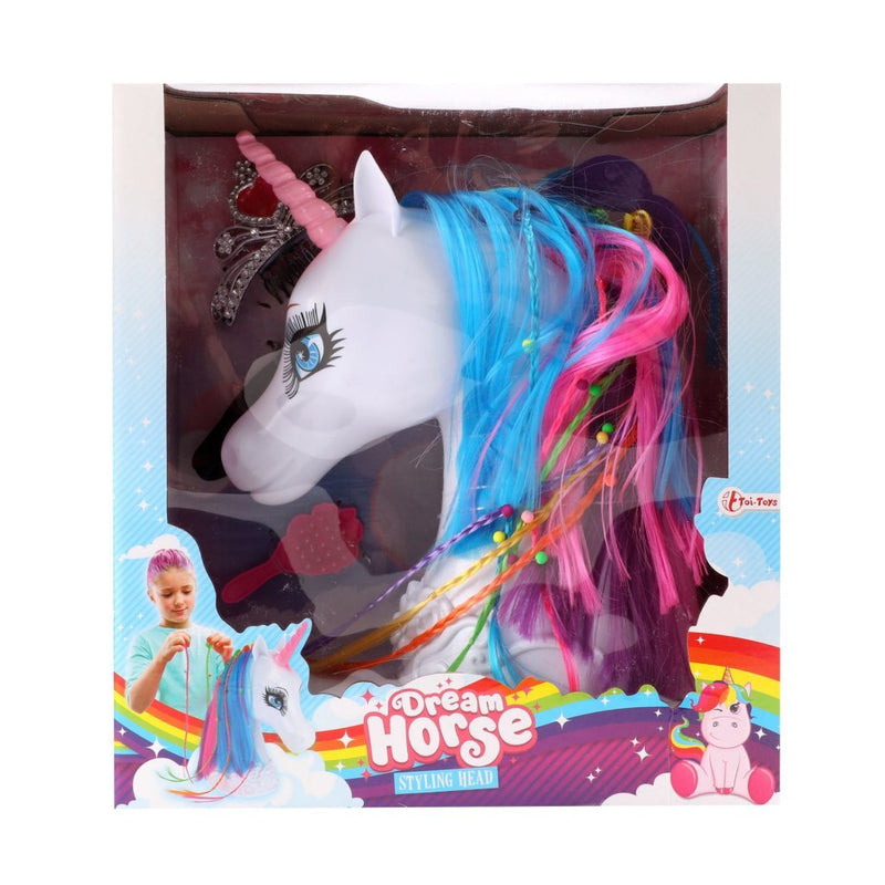 Load image into Gallery viewer, Dream Horse Kappop Eenhoorn met Accessoires
