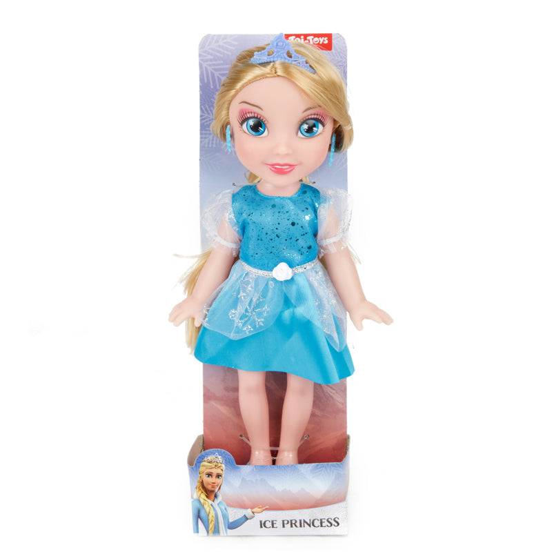 Load image into Gallery viewer, Ice princess toi-toys pop ijsprinses 28 cm blauw
