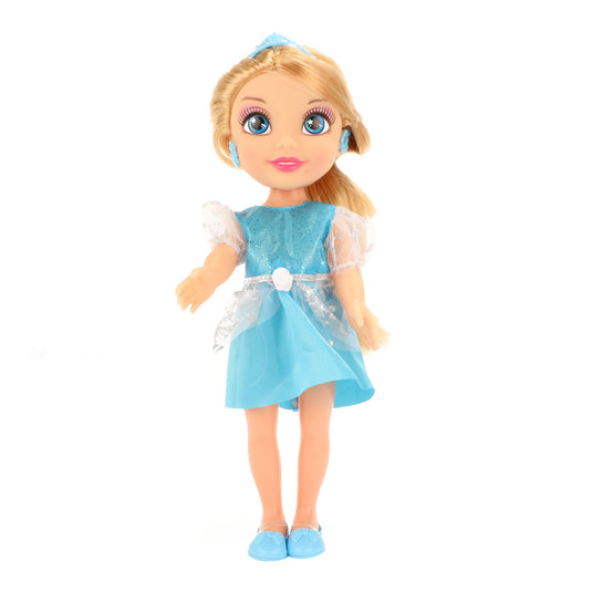 Ice princess toi-toys pop ijsprinses 28 cm blauw