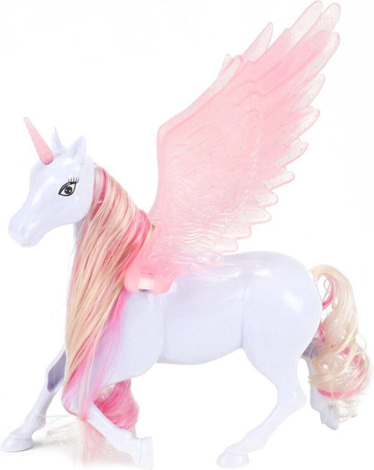 Dream horse eenhoorn speelfiguur met beweegbare vleugels