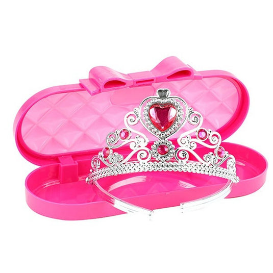 Princess friends prinses diadeem met tasje roze