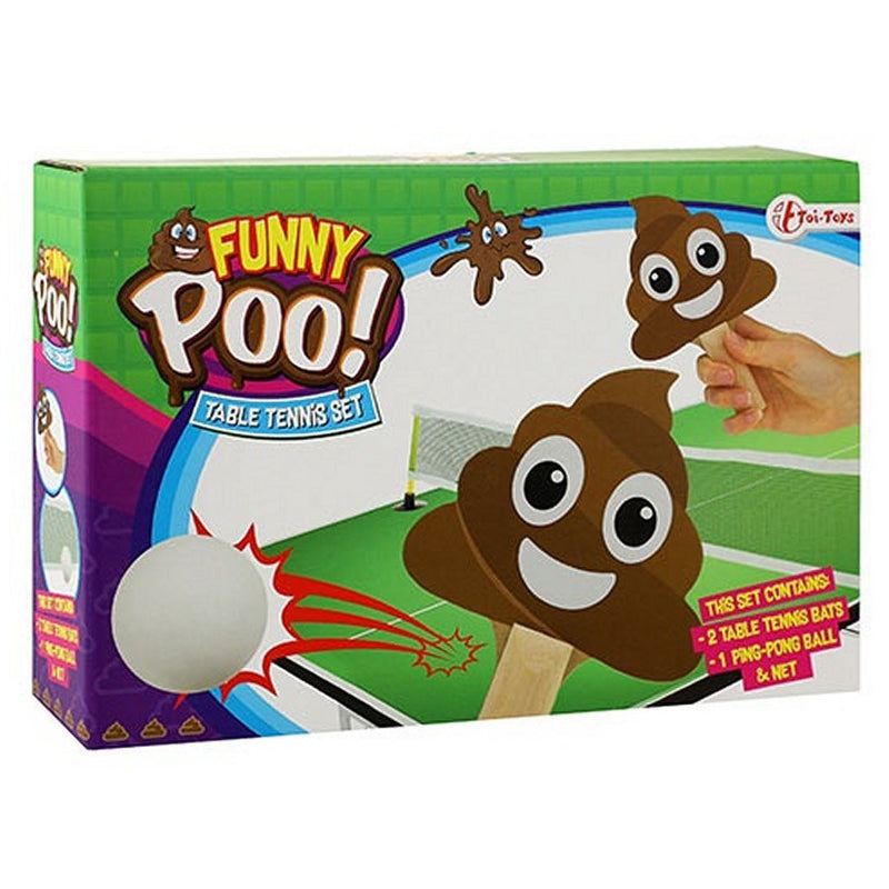 Load image into Gallery viewer, Funny Poo Funny Poo Tafeltennisset
