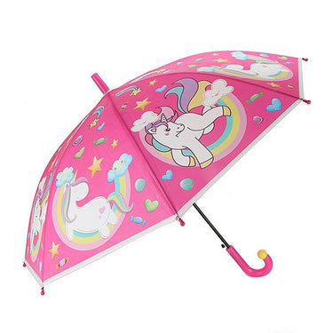 Toi-toys kinderparaplu eenhoorn - paraplu - roze - 66 cm